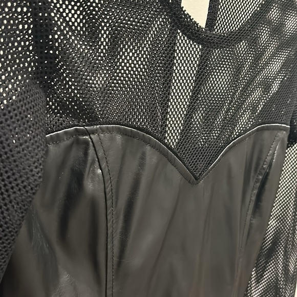 TRIPP NYC Pleather/Fishnet Dress - Picture 16 of 17